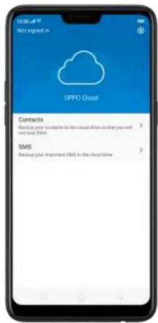 OPPO F7 Youth - 10.2.1.Back up your OPPO phone - 5