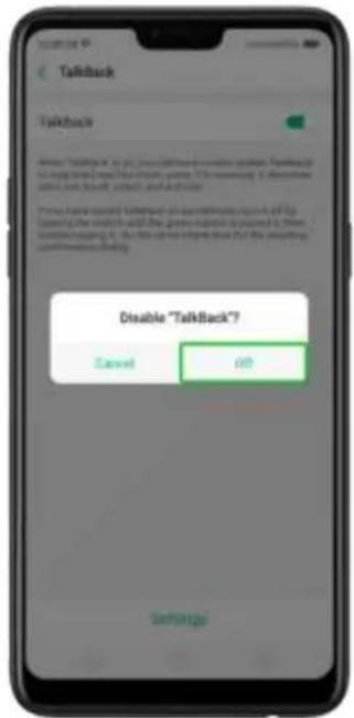 OPPO F7 Youth - TalkBack - 6