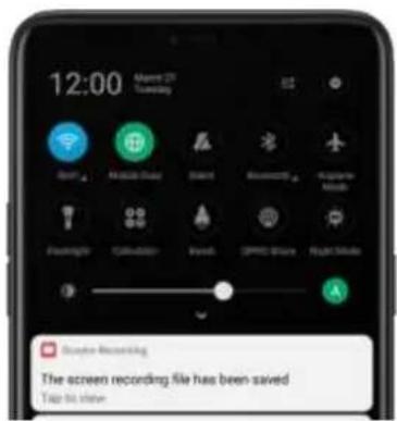 OPPO F7 Youth - Control Center - 1