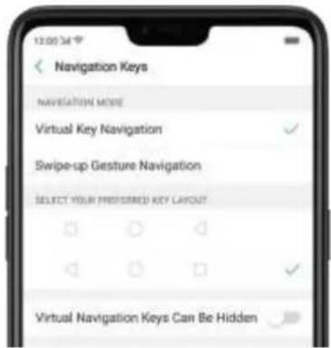 OPPO F7 Youth - Menu, Home and Return buttons - 2