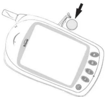 MITSUBISHI Trium Mondo - - Insertion of the backup battery - 2