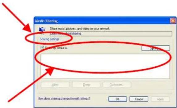 COBRA CIR 1000 A - Step 1: Setting Up Media Sharing in WMP 11 - 2