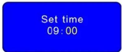COBRA CIR 1000 A - Setting the Clock - 4