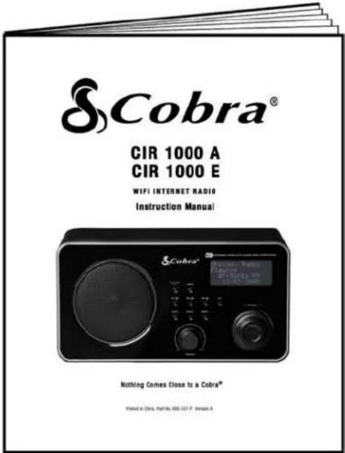 COBRA CIR 1000 A - Package Content - 2