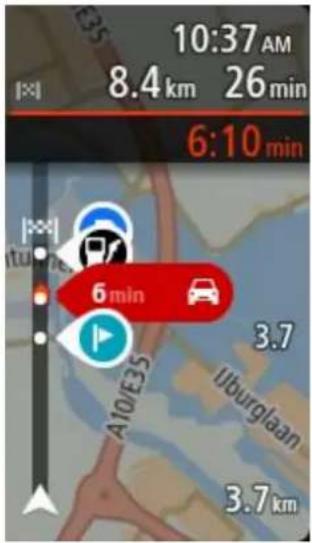 10:37 AM 8.4 km 26 min 6:10 min 6 min A10/E35 3.7 Uburglaan 3.7 km