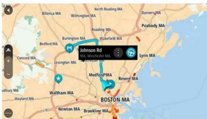 Billerica MA Wilmington MA North Reading MA Danvers MA Burlington MA Reading MA Peabody MA Bedford MA Wakefield MA Johnson Rd MA, Winchester MA Lynn MA Lexington MA Medford*MA Revere MA Waltham MA BOSTON MA Wayland MA Newton MA Brookline MA udbury MA 190
