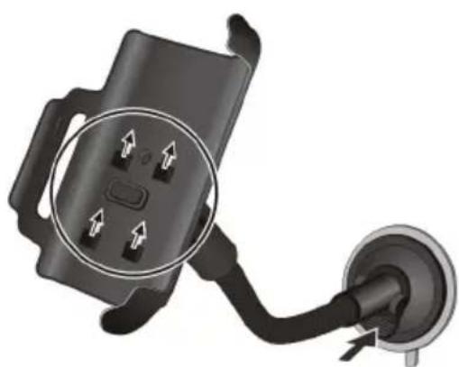 MIO DigiWalker A700 - Using the Car Holder - 1