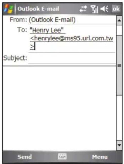 Outlook E-mail From: (Outlook E-mail) To: "Henry Lee"