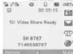 PANTECH P7040 - Using video share - 1