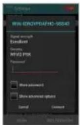 PANTECH Marauder - Connecting to a Wi-Fi network - 2