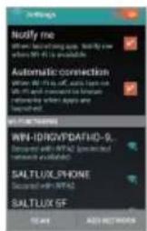 PANTECH Marauder - Connecting to a Wi-Fi network - 1