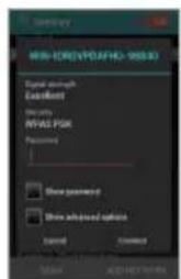 PANTECH Marauder - Connecting to a Wi-Fi network - 2