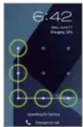 PANTECH Marauder - Setting screen lock with a pattern - 2
