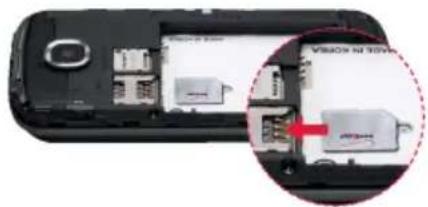 PANTECH Marauder - Installing the Micro SIM card - 1