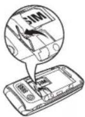 PANTECH P2000 - Inserting a memory card - 2