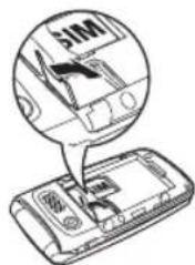 PANTECH P2000 - Inserting a memory card - 4