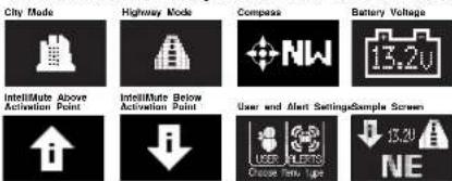COBRA XRS 969 - Standby Screen Icons - 1