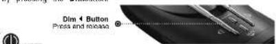 COBRA XRS 9940 - Display Brightness Control - 1