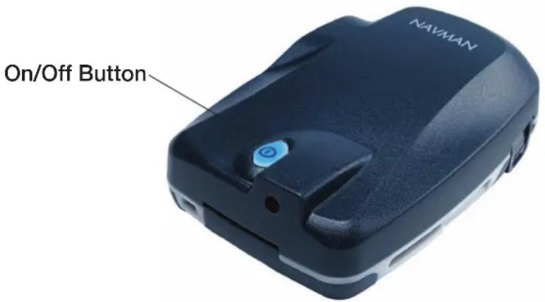 ON/Off Button NAVMAN