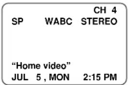 SP WABC CH 4 STEREO "Home video" JUL 5, MON 2:15 PM