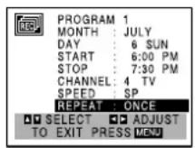 SANYO DWM-3900 - VCR Operation (Continued) - 1
