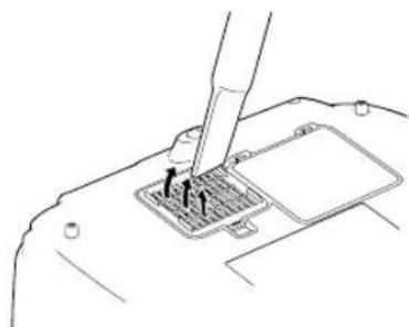 EPSON PowerLite Cinema 550 - Cleaning and Replacing the Air Filter - 1