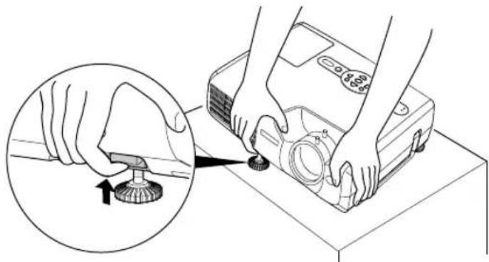 EPSON PowerLite 821p - caution - 1