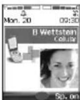 MITSUBISHI M750 - PHONE NAMES CARD - 3