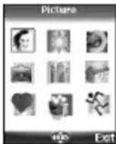 MITSUBISHI M750 - PHONE NAMES CARD - 2