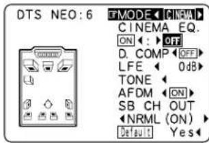 DENON AVR-4802R - DTS Neo:6 mode - 8