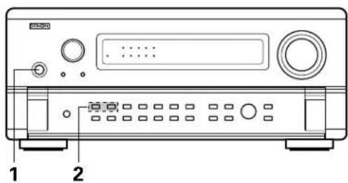 DENON AVR-4802R - NOTES: - 1