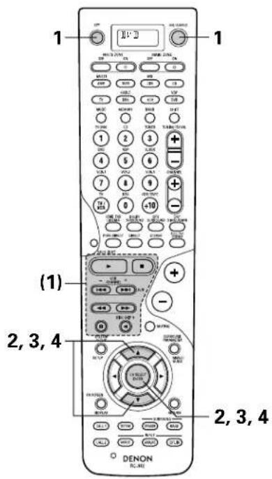 DENON AVR-4802R - Making the punch through setting - 8