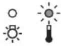 EPSON PowerLite Pro Cinema 9100 - What To Do When the Lights Come On or Flash - 4