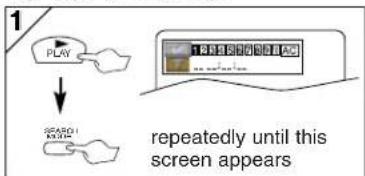 1 PLAY SCARO WIND repeatedly until this screen appears