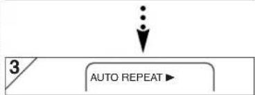 3 AUTO REPEAT ►