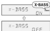 SHARP CD-G10000 - Bass control (X-BASS) - 2