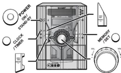 SHARP CD-G10000 - Note: - 1
