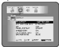 MITSUBISHI DD-8040 - DISPLAY SETTINGS - 3