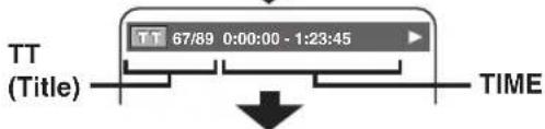 TT (Title) 67/89 0:00:00 - 1:23:45 TIME
