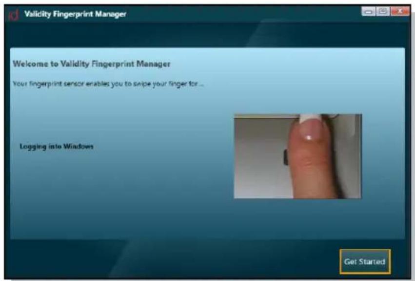 MSI W20 3M - Using the Fingerprint Reader - 1