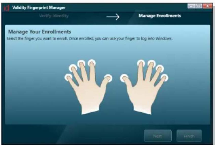MSI W20 3M - Using the Fingerprint Reader - 2