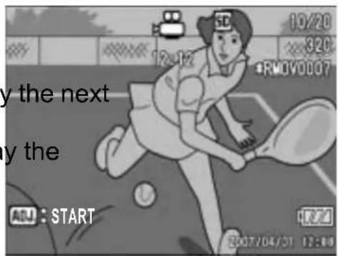 y the next y the AM : START 12:12 SD 10/20 320 #RMOV0007 10:4 R07/04/31 13:10