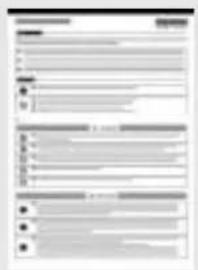 Scanned document with multiple columns of text, likely a form or checklist with checkboxes and bullet points.
