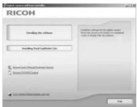 RICOH Installing Top software Installing Solid Fundinder Ltd. Remove Local Hardware Software Remove ID/ID/ID/Case Save As: 100% (Windows-8) End