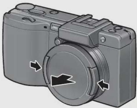 RICOH Caplio GX100 VF Kit - To turn the power on: - 1