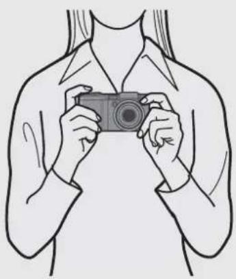 RICOH Caplio GX100 VF Kit - Holding the Camera - 1