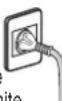 MITSUBISHI MR-CX402EJ-ST-A2 - About the electrical outlet and electrical plug - 4