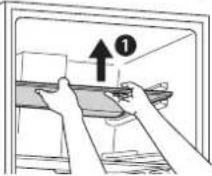 MITSUBISHI MR-CX370EJ - Glass shelf / One-two shelf - 1