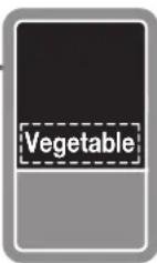 MITSUBISHI MR-BF325EK - Vegetable case and Freezer Compartment. - 1