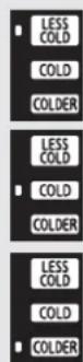MITSUBISHI MR-LX630EM - Sliding Case(lower)(When Supercool Chilling is set) Temperature - 1